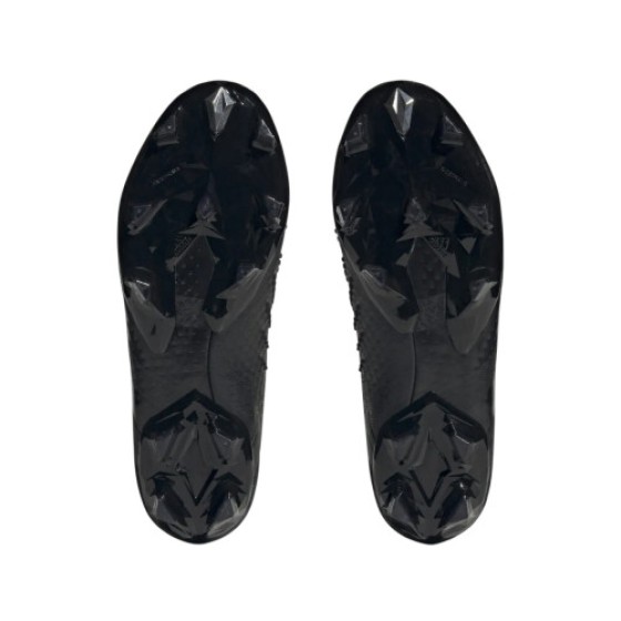 Sepatu Bola Pria adidas Predator Accuracy+ Ground Keras (Ukuran UK 8.5, Hitam/Putih)